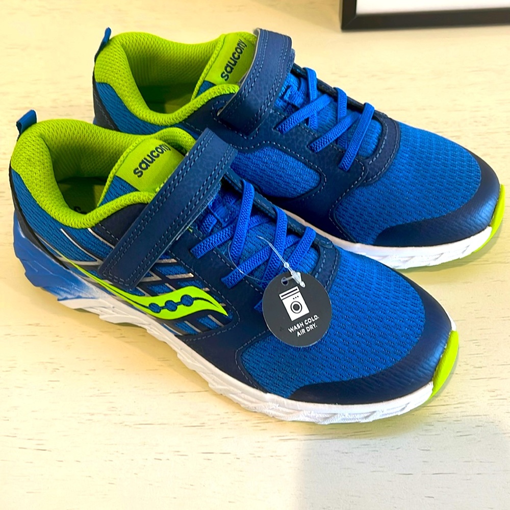 New Saucony running shoes for boys